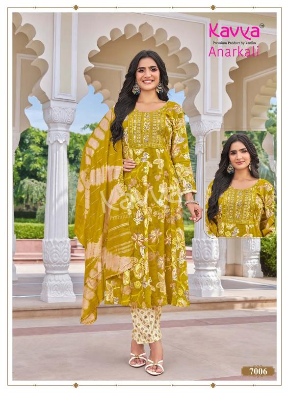 Kavya anarkali vol 7 kurti wholesale price in delhi